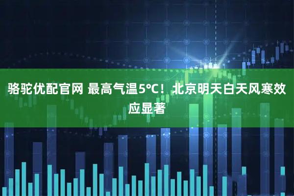 骆驼优配官网 最高气温5℃！北京明天白天风寒效应显著